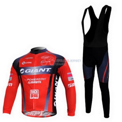 Giant Cycling Jersey Kit Long Sleeve 2011 Black And Red