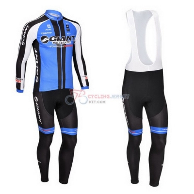 Giant Cycling Jersey Kit Long Sleeve 2013 Black And Blue