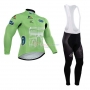 Tour De France Cycling Jersey Kit Long Sleeve 2015 Green