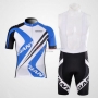 Giant Cycling Jersey Kit Short Sleeve 2012 Sky Blue And White