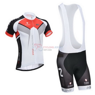 Nalini Cycling Jersey Kit Short Sleeve 2014 Red And White