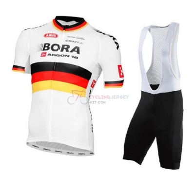 Bora Cycling Jersey Kit Short Sleeve 2016 White