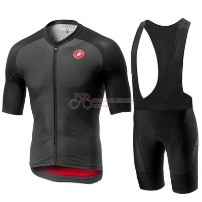 Castelli Aero Race Cycling Jersey Kit Short Sleeve 2019 Black