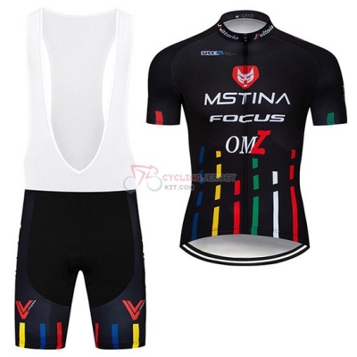 MsTina Focus Cycling Jersey Kit Short Sleeve 2019 Black