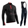 Northwave Cycling Jersey Kit Long Sleeve 2019 Negro Red