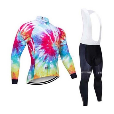Northwave Cycling Jersey Kit Long Sleeve 2020 Red Yellow White