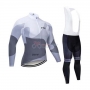 Northwave Cycling Jersey Kit Long Sleeve 2020 White Gray