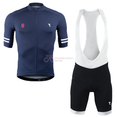 Ryzon Cycling Jersey Kit Short Sleeve 2020 Blue