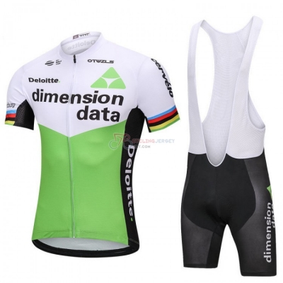 Uci Mondo Campione Dimension Date Cycling Jersey Kit Short Sleeve 2018 Green