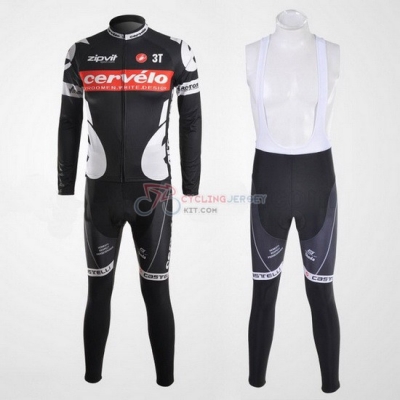 Castelli Cycling Jersey Kit Long Sleeve 2010 White And Black