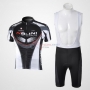 Nalini Cycling Jersey Kit Short Sleeve 2010 Black And White
