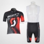 Scott Cycling Jersey Kit Short Sleeve 2012 Black And Red