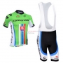 Cannondale Cycling Jersey Kit Short Sleeve 2013 Green And Red