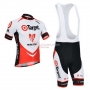 Trek Cycling Jersey Kit Short Sleeve 2013 Red And White