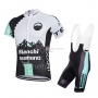 Bianchi Cycling Jersey Kit Short Sleeve 2015 Black And White
