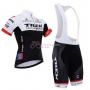 Trek Cycling Jersey Kit Short Sleeve 2015 White And Black
