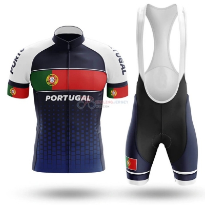 Campione Portugal Cycling Jersey Kit Short Sleeve 2020 Blue Green Red