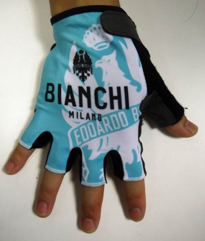Cycling Gloves Bianchi 2015 black and white