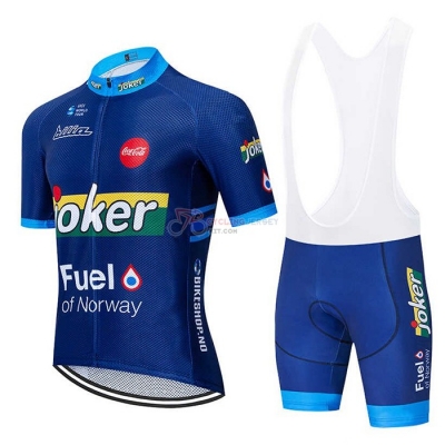 Joker Fuel Cycling Jersey Kit Short Sleeve 2020 Blue