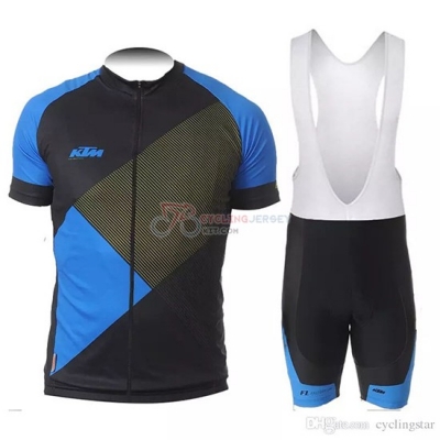 Ktm Cycling Jersey Kit Short Sleeve 2018 Black Blue