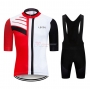 Le Col Cycling Jersey Kit Short Sleeve 2020 Black White Red
