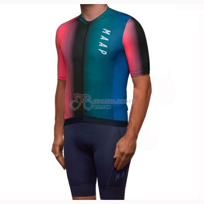 Maap Cortina Cycling Jersey Kit Short Sleeve 2019 Red Green Blue