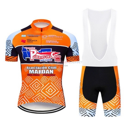 Mardan Cycling Jersey Kit Short Sleeve 2019 Orange