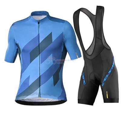 Mavic Cycling Jersey Kit Short Sleeve 2020 Black Blue