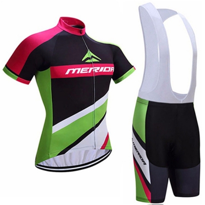 Merida Cycling Jersey Kit Short Sleeve 2017 red and green