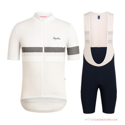 Rapha Cycling Jersey Kit Short Sleeve 2021 White