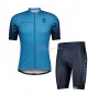 Scott Cycling Jersey Kit Short Sleeve 2021 Blue