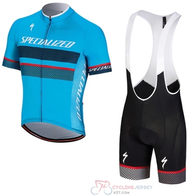 Specialized Cycling Jersey Kit Short Sleeve 2018 Blue Black Red