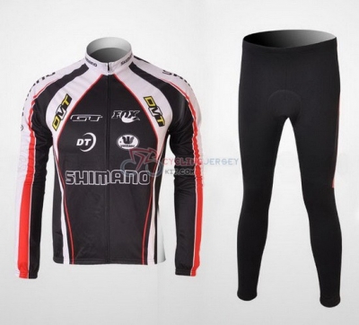 Cube Cycling Jersey Kit Long Sleeve 2010 Black And White