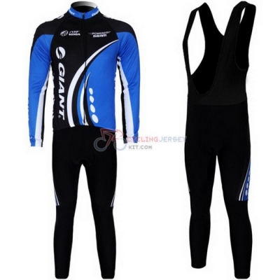 Giant Cycling Jersey Kit Long Sleeve 2011 Black And Blue