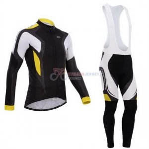 Northwave Cycling Jersey Kit Long Sleeve 2015 Black And Yellow