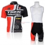 Trek Cycling Jersey Kit Short Sleeve 2010 Black And Red