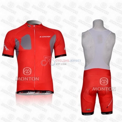 Look Cycling Jersey Kit Short Sleeve 2012 Red