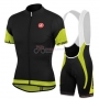 Castelli Cycling Jersey Kit Short Sleeve 2015 Black And Green