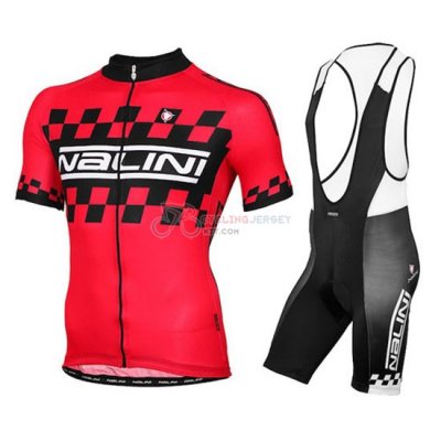 Nalini Cycling Jersey Kit Short Sleeve 2015 Red And Black