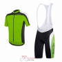2017 RH+ Cycling Jersey Kit Short Sleeve green