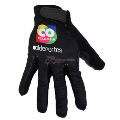 2020 Colombia Long Finger Gloves Black