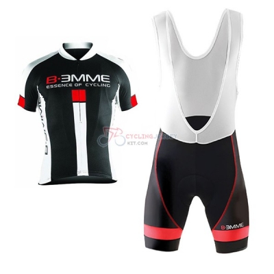 Biemme Identity Short Sleeve Cycling Jersey and Bib Shorts Kit 2017 black