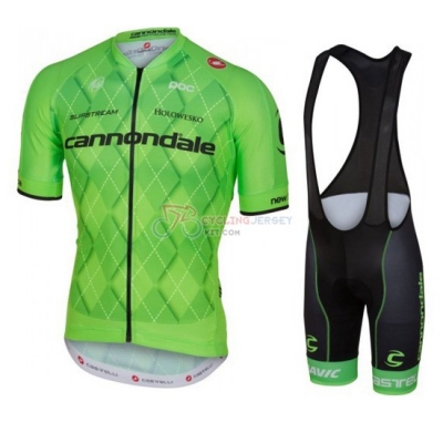 Cannondale Cycling Jersey Kit Short Sleeve 2016 Black And Green