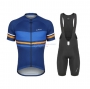 De Marchi Cycling Jersey Kit Short Sleeve 2021 Blue