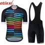 Etixxl Cycling Jersey Kit Short Sleeve 2019 Black Blue