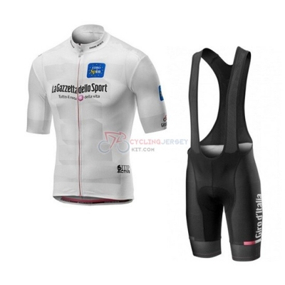 Giro d'Italia Cycling Jersey Kit Short Sleeve 2019 White