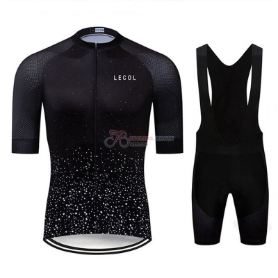 Le Col Cycling Jersey Kit Short Sleeve 2020 Black
