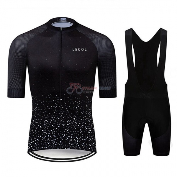 Le Col Cycling Jersey Kit Short Sleeve 2020 Black|QXBH6127|Le Col
