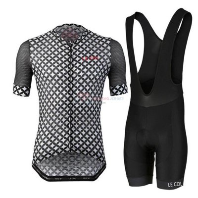 Le Col Cycling Jersey Kit Short Sleeve 2021 Gray