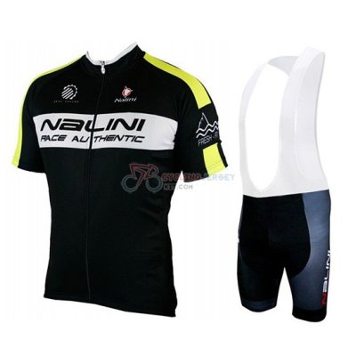 Nalini Cycling Jersey Kit Short Sleeve 2019 Black Yellow